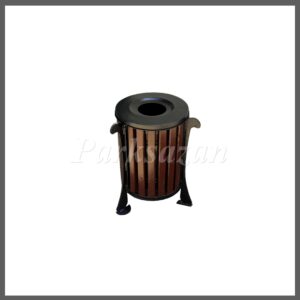 سطل زباله چوبی پارکی به صورت سطل زباله چوبی و فلزی و سطل زباله چوبی تولید می شود قیمت تولید سطل زباله چوبی پارکی نسبت به سایر انواع آن بالاتر است